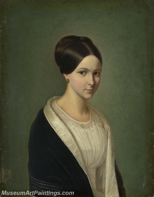 French Portrait of a Lady 1 Painting