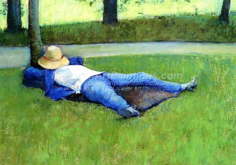 Garden Painting The Nap