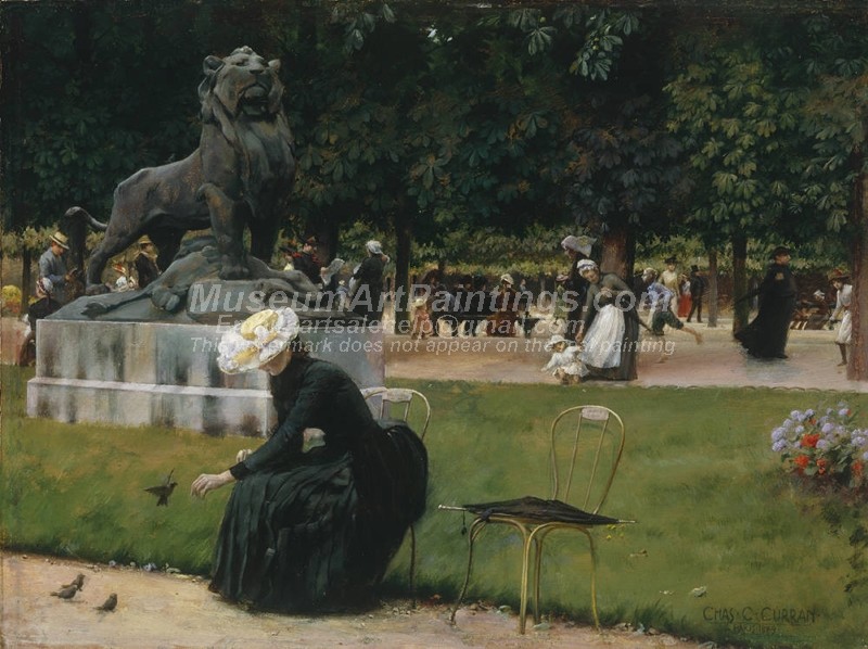 Garden Paintings In the Luxembourg Garden