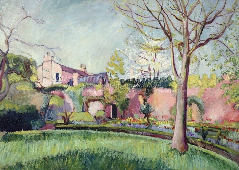 Garden Paintings Laugharne Castle