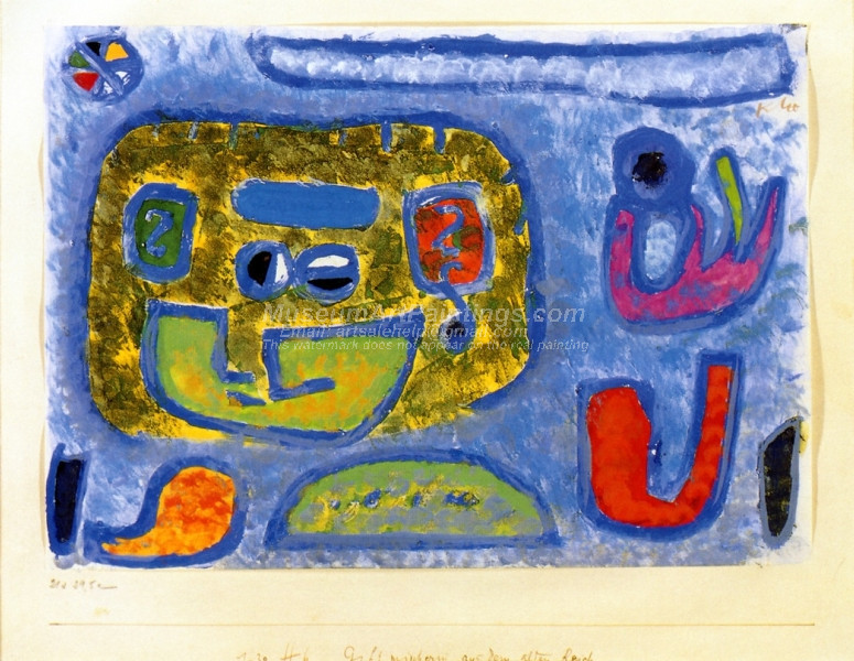 Gift mischerin aus dem Alten Reich by Paul Klee