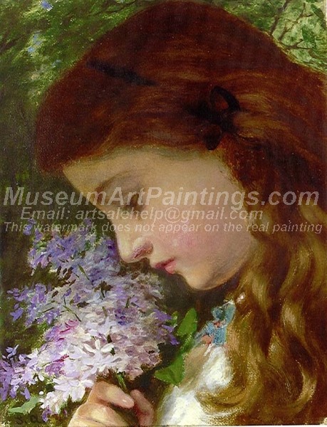 Girl with Lilacs Sophie Anderson