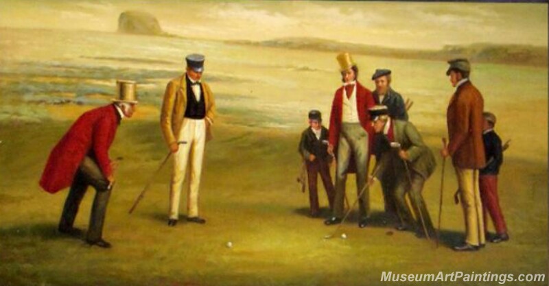 Golf Oil Paintings GFP03