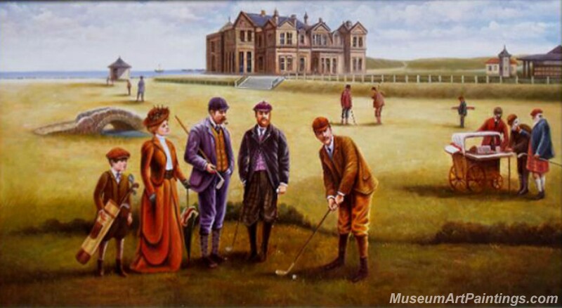 Golf Oil Paintings GOP01