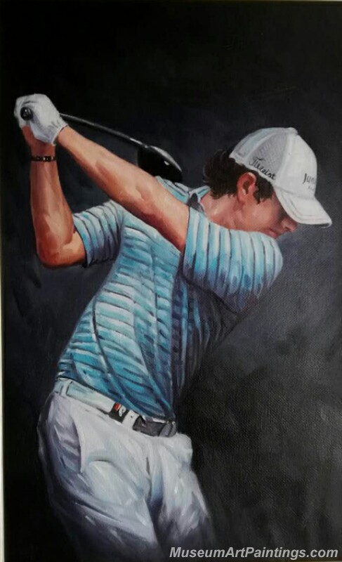 Golf Paintings GOP041