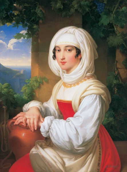 Greek Girl by Johann Nepomuk Ender