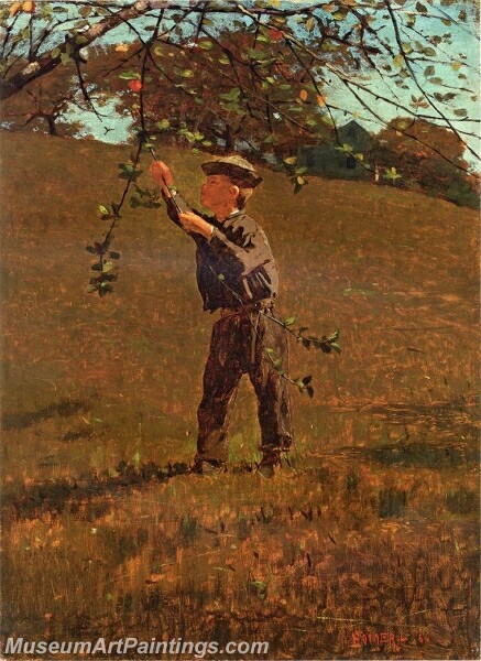 Green Apples Painting