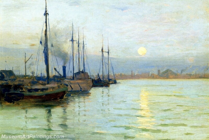 Hackensack River Painting
