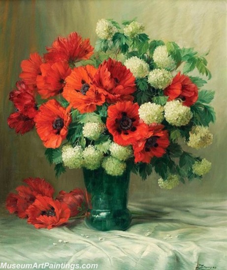 Hand Painted Flower Paintings 031