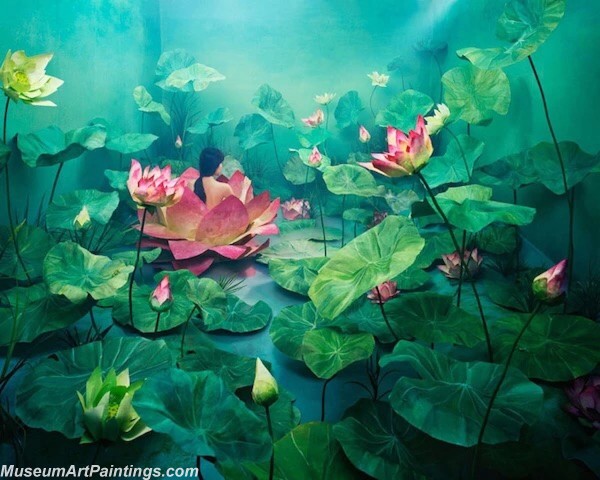 Hand Painted Flower Paintings 035