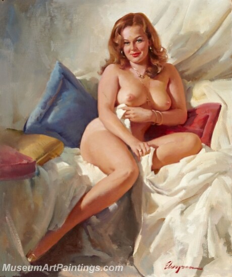 Handmade Beautiful Modern Sexy Pin Up Girls Paintings M498