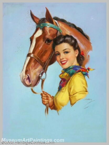 Handmade Beautiful Modern Sexy Pin Up Girls Paintings M646