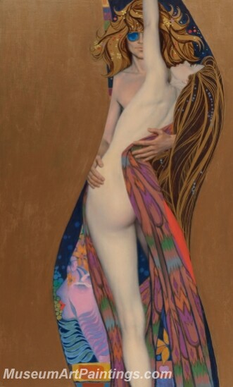 Handmade Beautiful Modern Sexy Pin Up Girls Paintings M702
