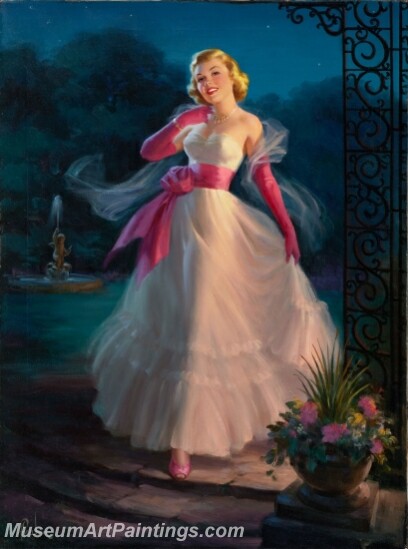 Handmade Beautiful Modern Sexy Pin Up Girls Paintings M810