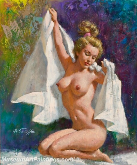 Handmade Beautiful Modern Sexy Pin Up Girls Paintings M820