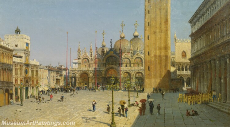 Handmade Classical Landscape Oil Painting A1171