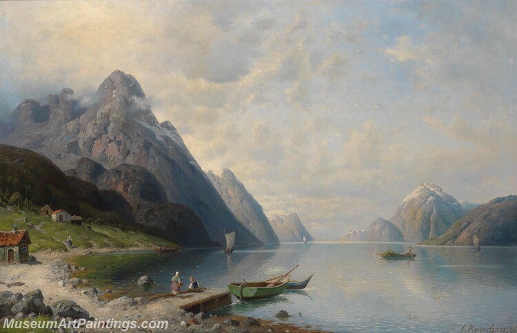 Handmade Classical Landscape Oil Painting A1244