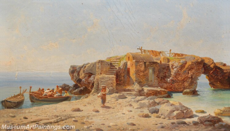 Handmade Classical Landscape Oil Painting A250