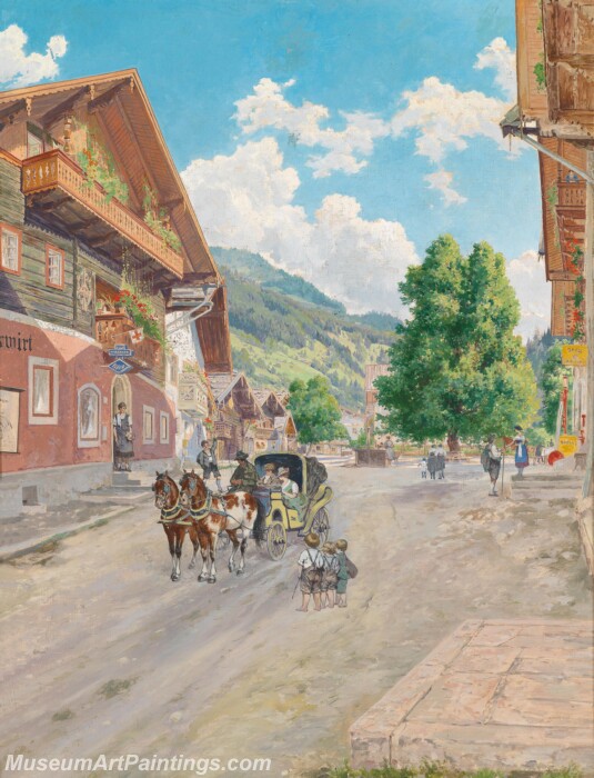 Handmade Classical Landscape Oil Painting A256