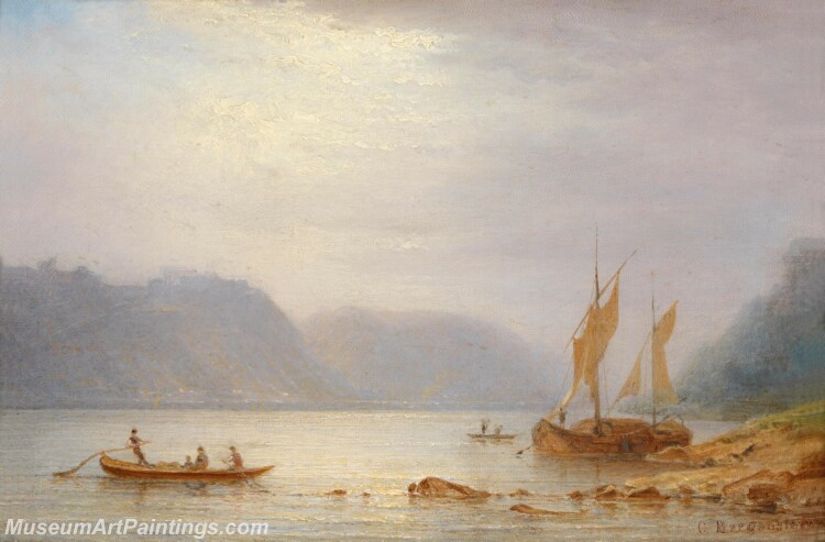 Handmade Classical Landscape Oil Painting A257