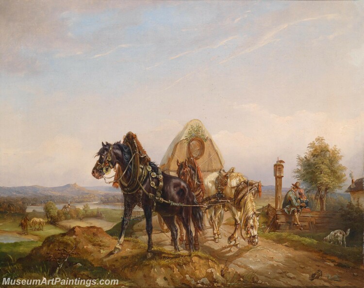 Handmade Classical Landscape Oil Painting A259