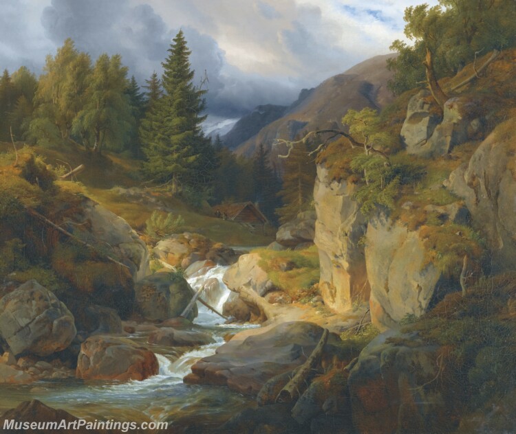 Handmade Classical Landscape Oil Painting A660