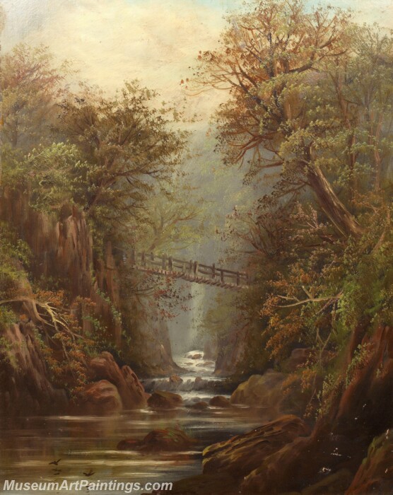 Handmade Classical Landscape Oil Painting A673