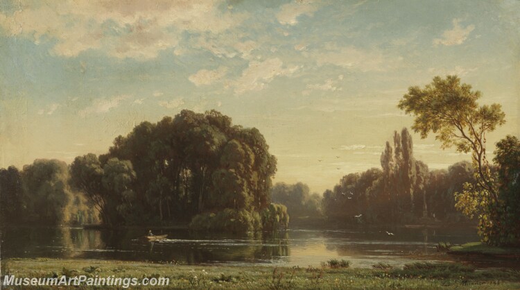 Handmade Classical Landscape Oil Painting A934