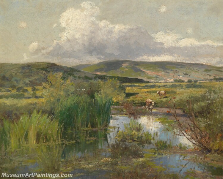 Handmade Classical Landscape Oil Painting A939