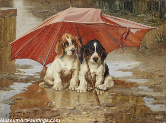 Handmade Dog Portrait Oil Paintings MA0103