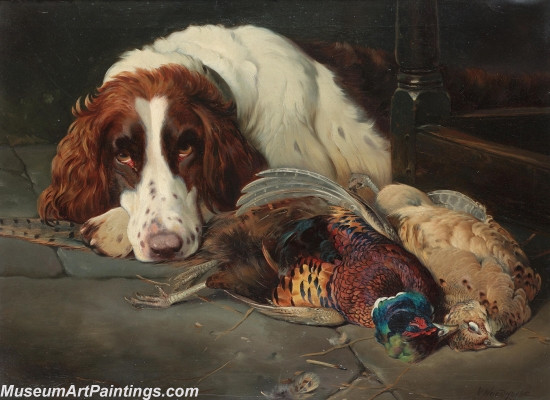 Handmade Dog Portrait Oil Paintings MA0105