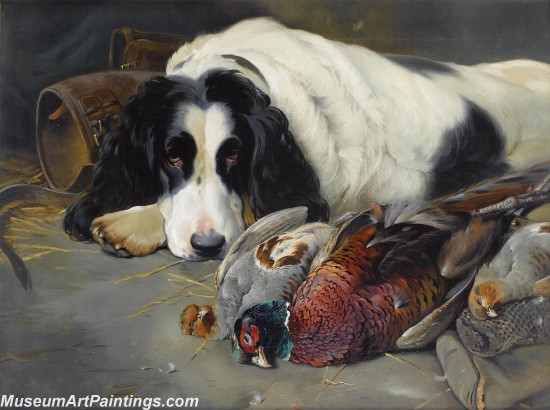 Handmade Dog Portrait Oil Paintings MA0106