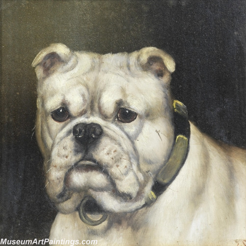 Handmade Dog Portrait Oil Paintings MA027