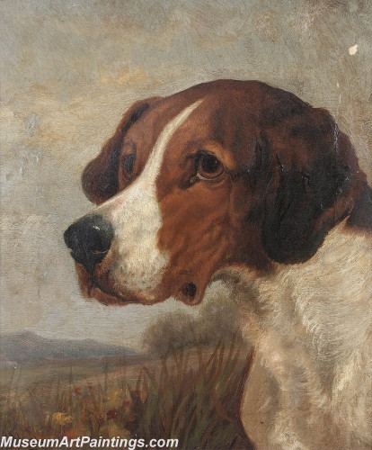 Handmade Dog Portrait Oil Paintings MA032
