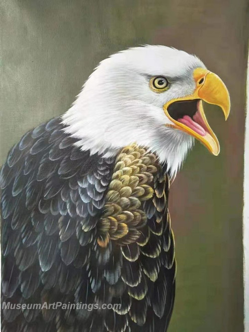 Handmade Eagle Oil Paintings HEPS1