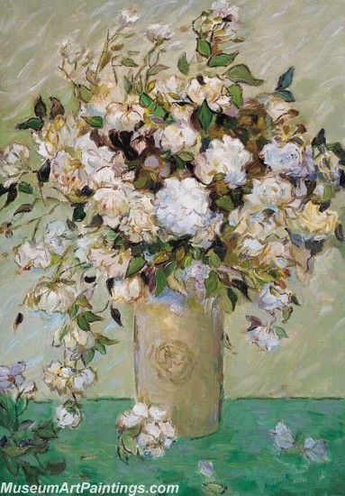 Handmade Flower Oil Painting 022