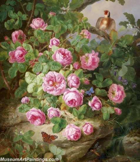 Handmade Flower Oil Painting 024