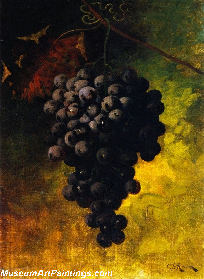 Hanging Grapes Painting