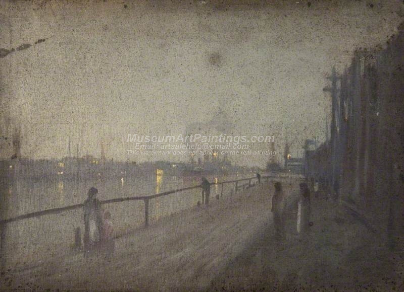 Harbour Scene by James Kay