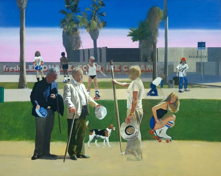 Have a Nice Day Mr Hockney by Peter Blake