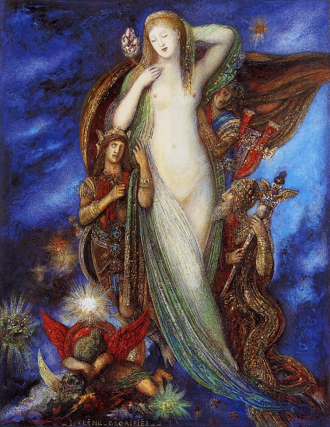Helene glorifee by Gustave Moreau