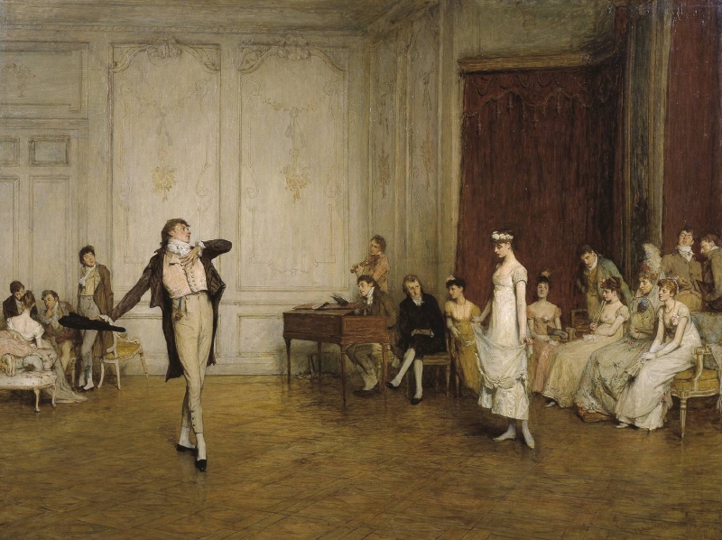 Her First Dance by Sir William Quiller Orchardson