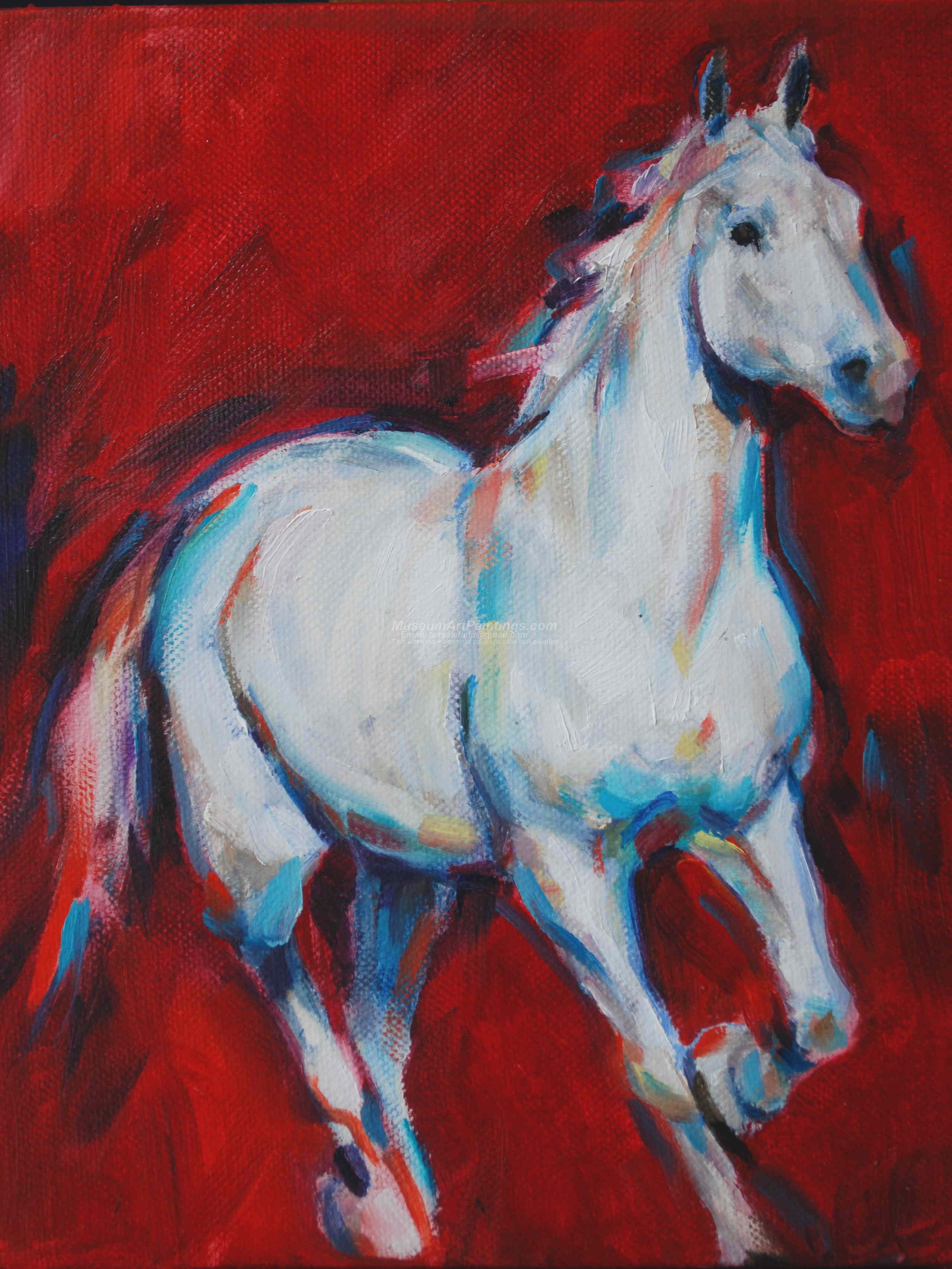 Horse Oil Paintings 005