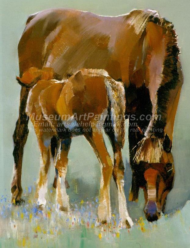 Horse Oil Paintings 007