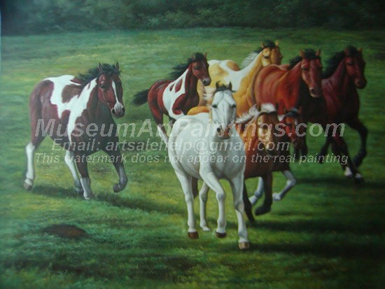 Horse Oil Paintings 010