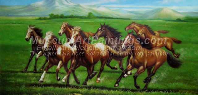 Horse Oil Paintings 013