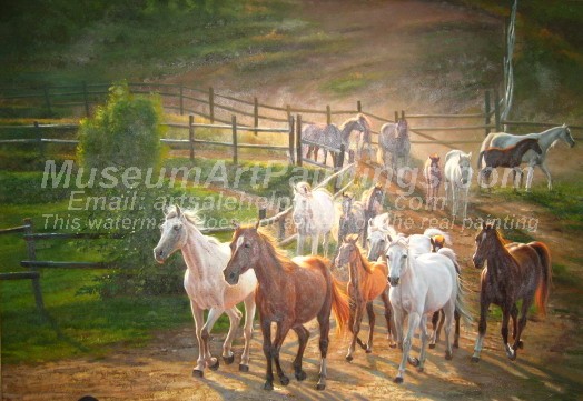 Horse Oil Paintings 016