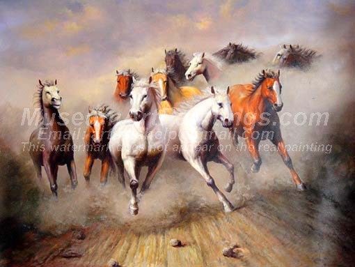 Horse Oil Paintings 022