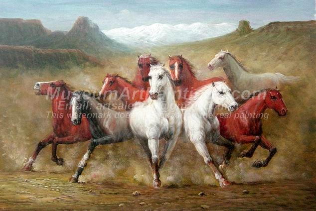 Horse Oil Paintings 025