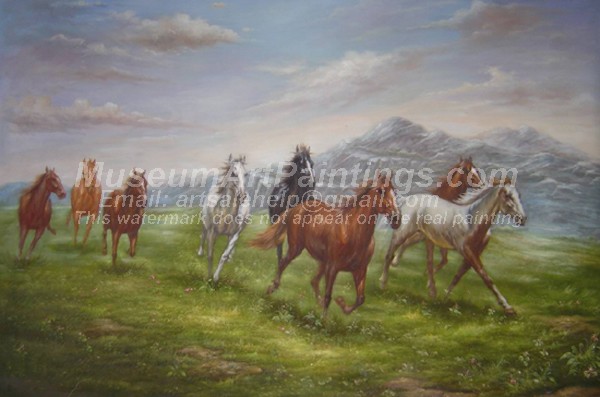Horse Oil Paintings 027